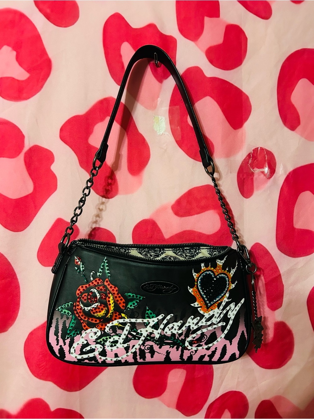 Ed Hardy Rhinestone Handbag
